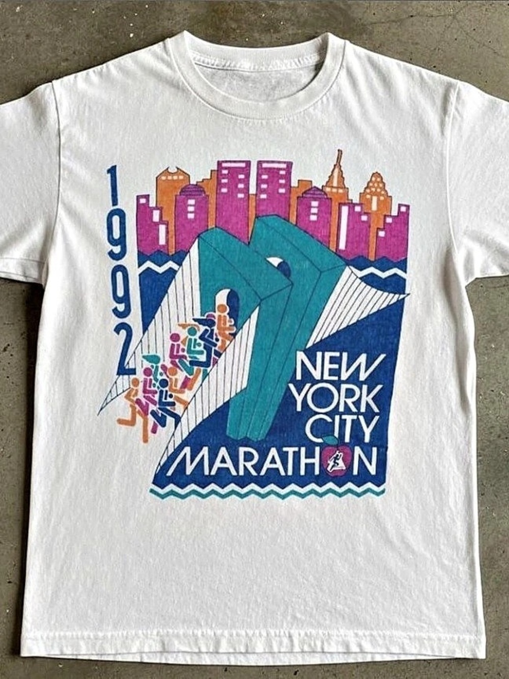 New York City Marathon Graphic Tee